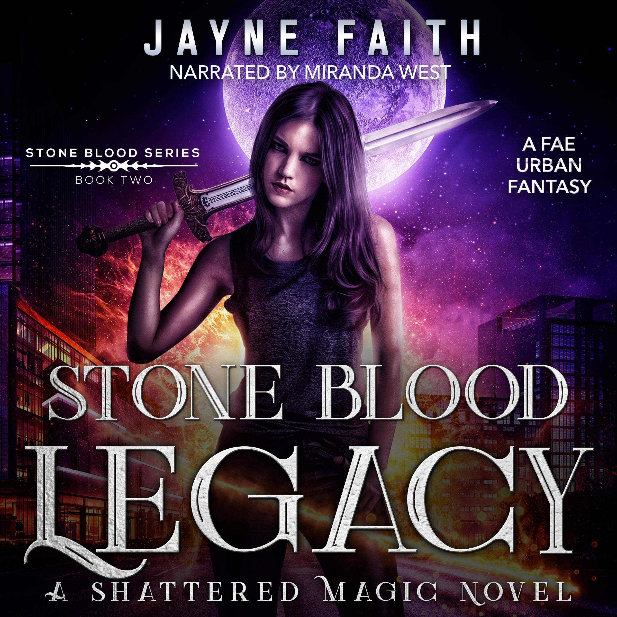 Cover art for Stone Blood Legacy: A Fae Urban Fantasy