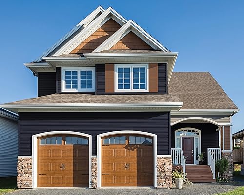 Miniatura 3 de Mid America Cathedral Open Louver - Persianas estándar de vinilo (1 par)