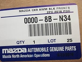 Amazon.com: Mazda CX-9 2016-2017 New OEM Front all weather floor Amazon.com: Mazda CX-9 2016-2017 New OEM Front all weather floor