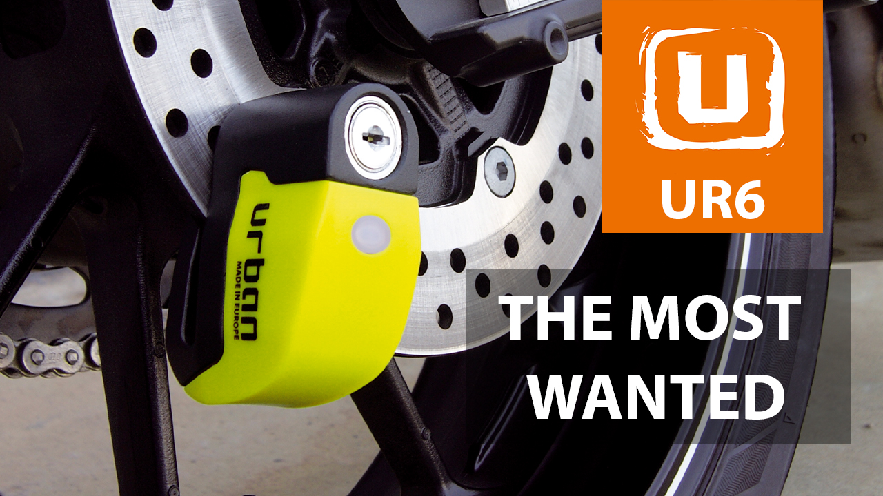 Amazon.com: URBAN UR6 Hi-Tech Motorcycle Disc Lock with Smart