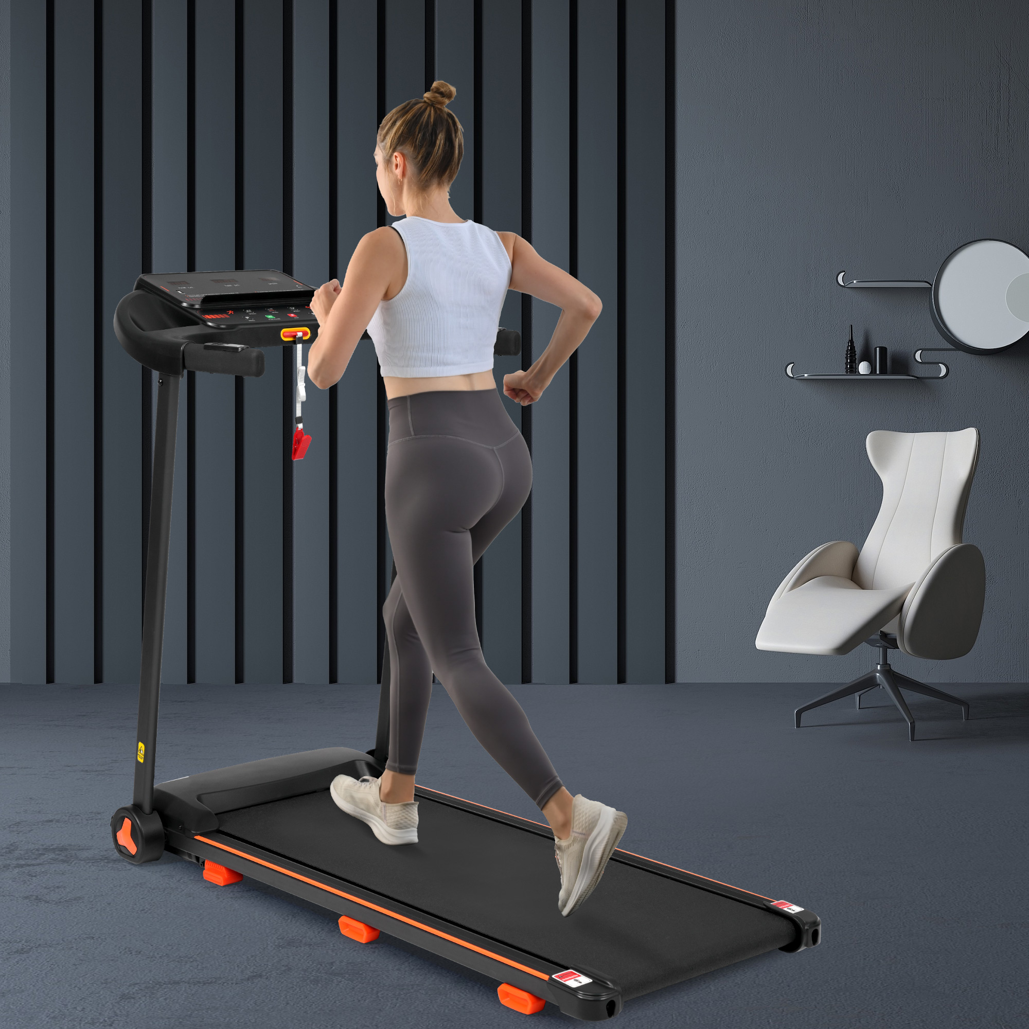 Small Treadmill Treadmill Folding Treadmills, Machine Portable ...