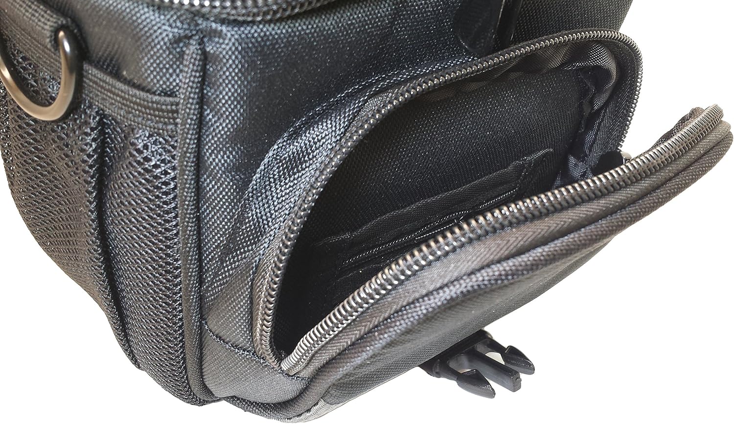 Nikon COOLPIX B500 Digital Camera Case Camcorder and Digital Camera Case - Carry Handle & Adjustable Shoulder Strap - Black / Grey - Replacement by Synergy