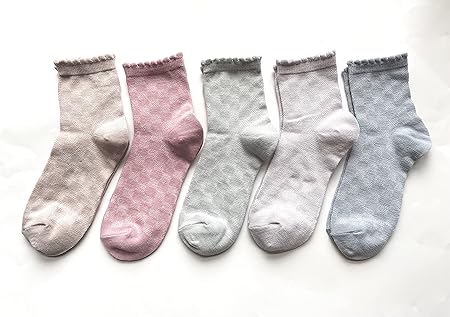 Amazon Co Jp ソックス レディース くるぶし 薄手 メッシュ柄 靴下 夏用 綿混 ショート丈 23 25cm 5足セット 色はお任せ C 服 ファッション小物 Amazon Co Jp ソックス レディース くるぶし 薄手 メッシュ柄 靴下 夏用 綿混 ショート丈 23 25cm 5足セット 色はお任せ C 服 ファッション小物