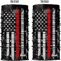 Vista 44 de Obacle - Tapabocas con cuello polar y de estilo de pañuelo contra el polvo y el sol para hombre y mujer