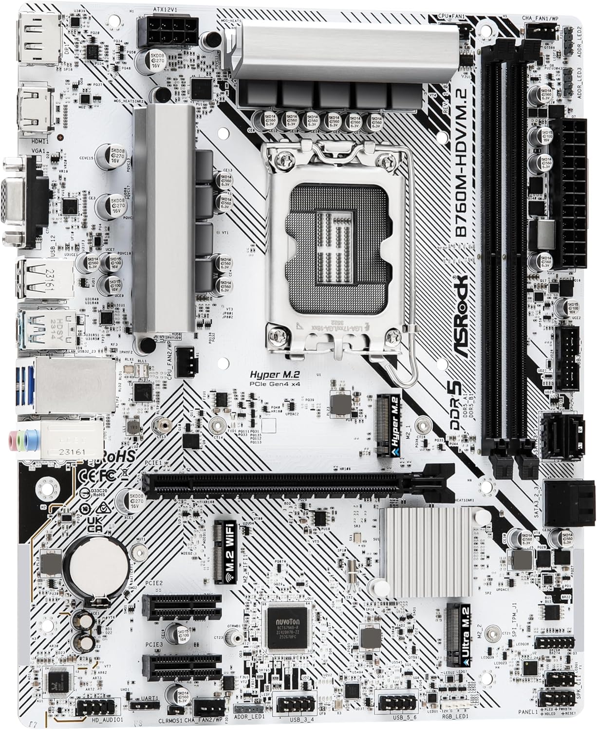 ASRock B760M-HDV/M.2 Review: Testado 7 dias para gamers com DDR5