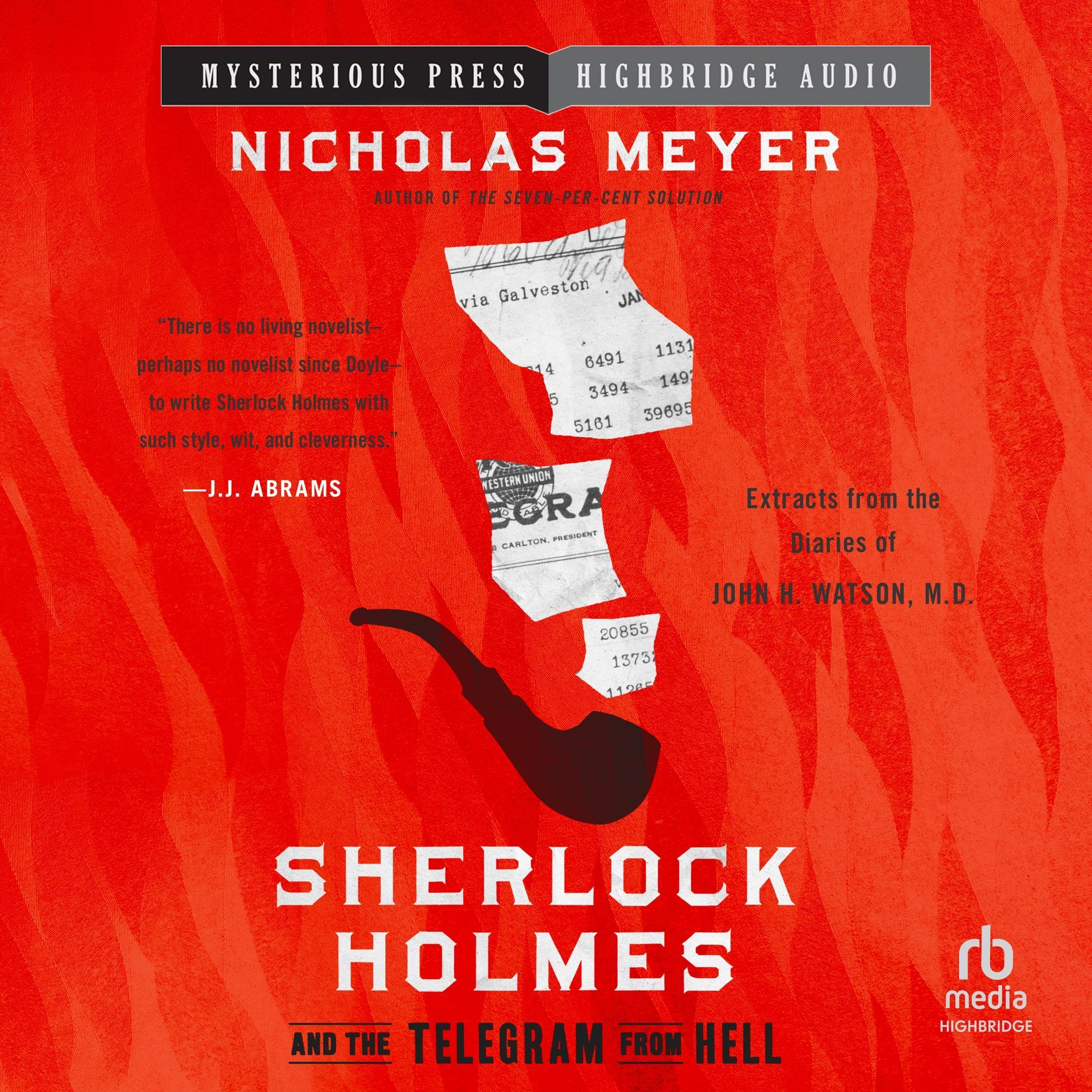 Cover art for Sherlock Holmes and the Telegram from Hell