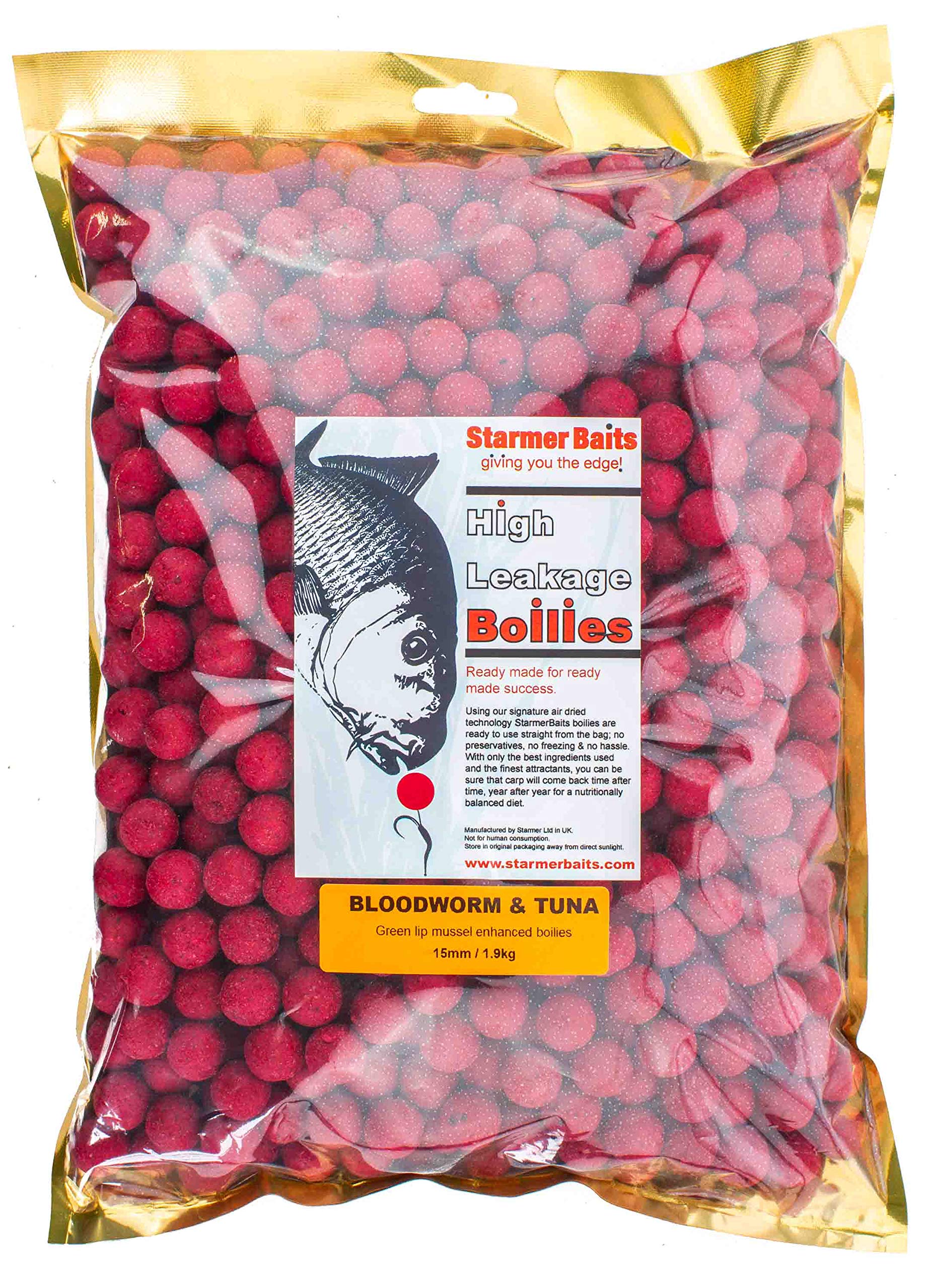 starmerbaits Boilies 15mm 1.9kg / Bloodworm & tuna