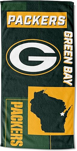 Northwest NFL State Line - Toalla de playa, 30 x 60, Green Bay Packers