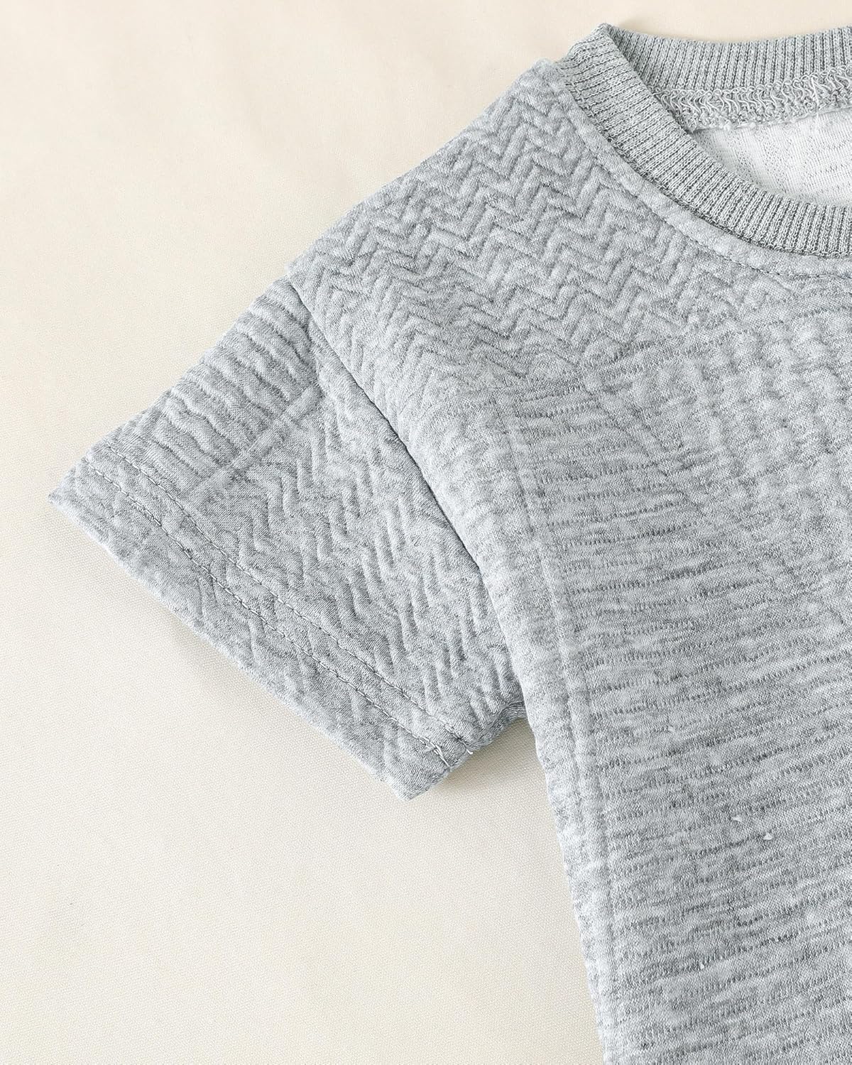 Rosibel Toddler Baby Boys Clothes Set Short Sleeve T-Shirt and Shorts Summer 2 PCS Outfit for 6M-3Y - Image 4