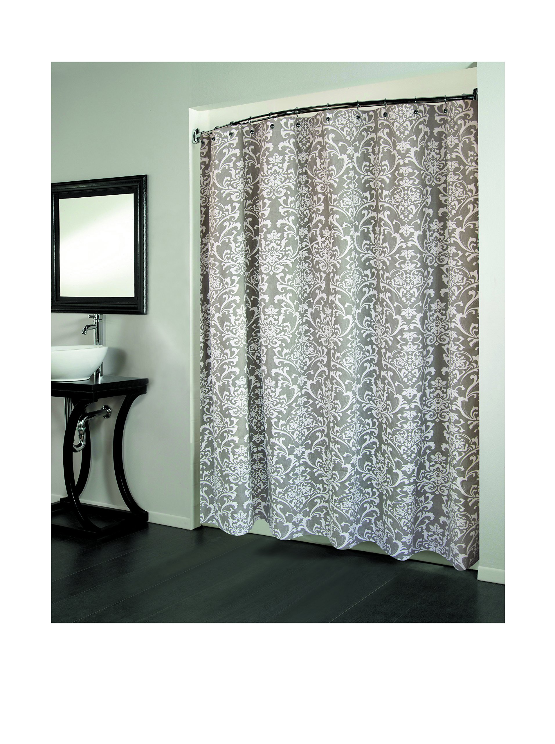 Beatrice Home Fashions Medallion Shower Curtain, Multi