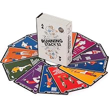 Stack 52 Running Exercise Cards Run Faster and Further with Less Effort. Video Instruction by Certified Coach Included. Beginner to Advanced Drills. Running Stack 52