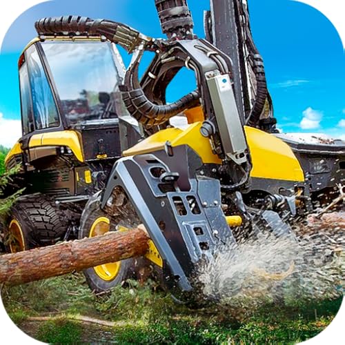 Logging Harvester Truck