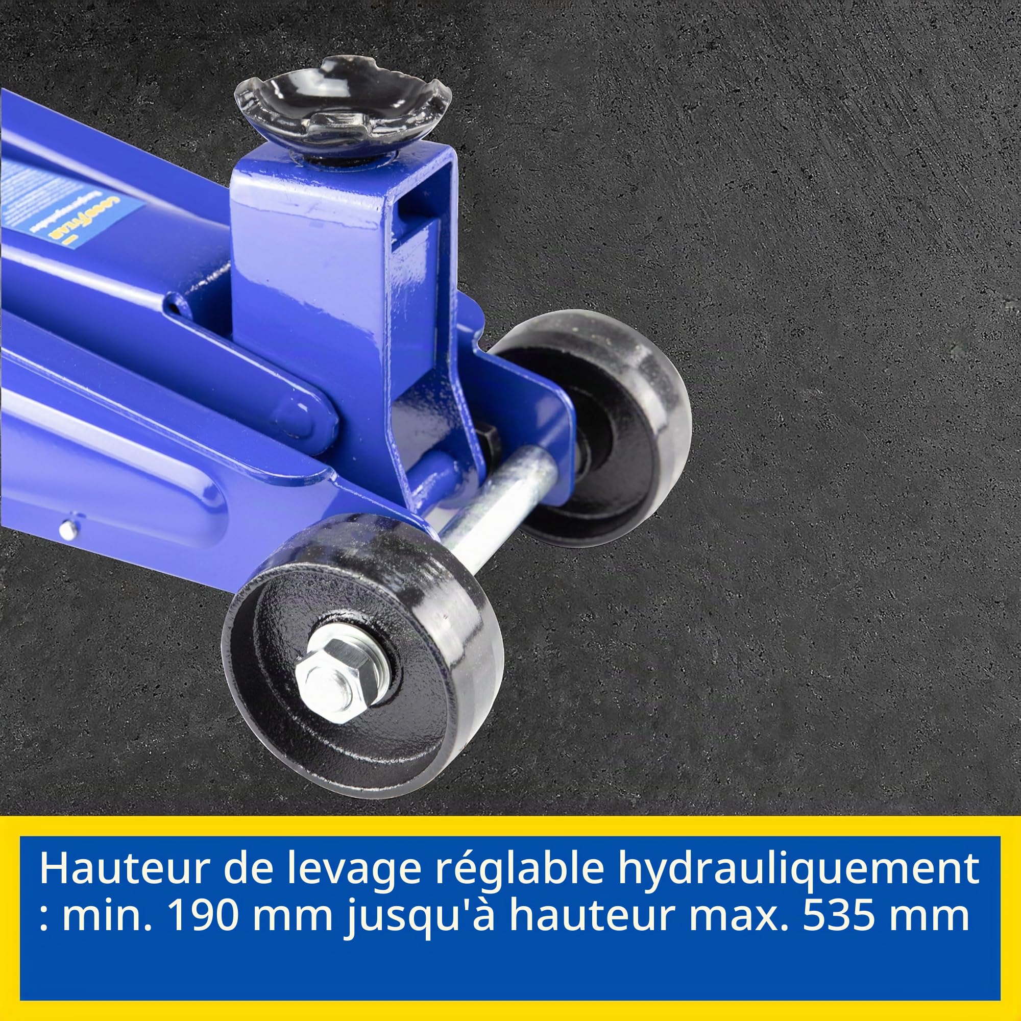 Goodyear Camion Cric roulant, 3 Tonnen, Bleu