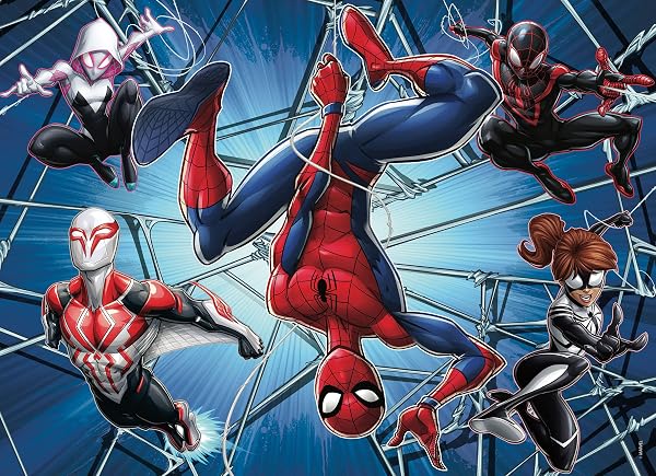 Liscianigiochi Marvel Puzzle DF M-Plus 60 Spiderman, 99634 - 2