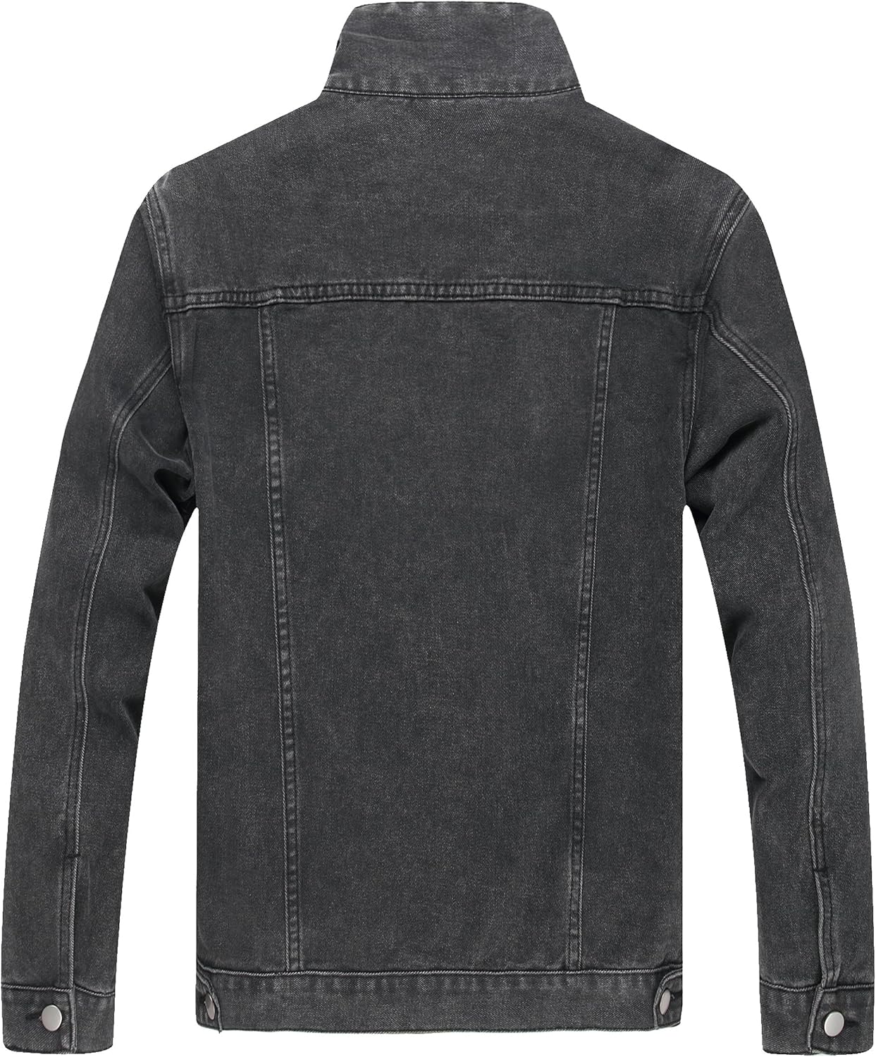 Denim Jeans Jackets For Slim Fit Destroyed Distressed Fashion Ripped Vintage Coat Jeans Jacket - Image 2