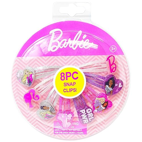 Miniatura 1 de LUV HER Barbie - Pinzas para el pelo para niñas, paquete de 8 unidades, multicolor a partir de 3 años