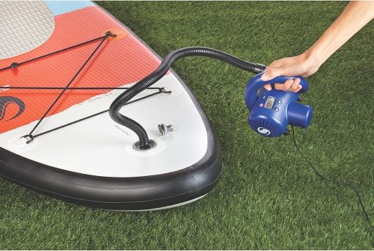 Sevylor High-Pressure Electric Pump 12V Portable Air Pump for Paddle Boards Kayaks Inflatables and Balloons - 15 PSI