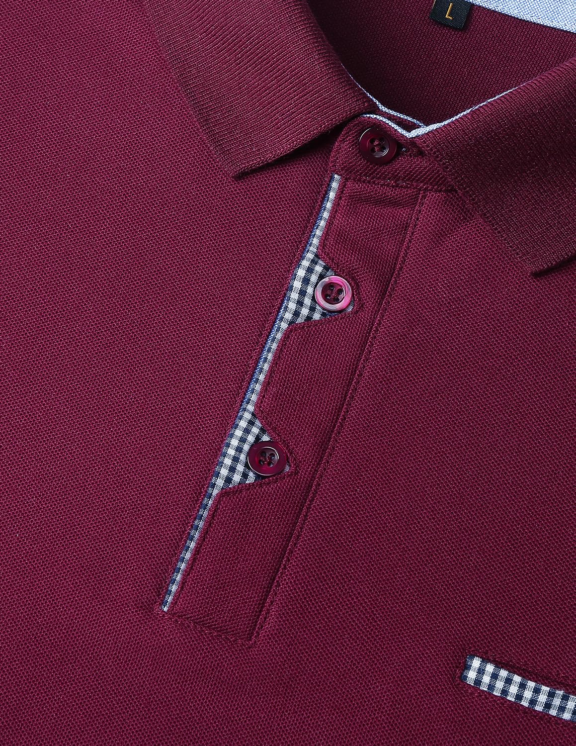 LIUPMWE Maniche Lunga Polo Uomo Pure Cotone Classic Basic Comfort Fashion Sport Top