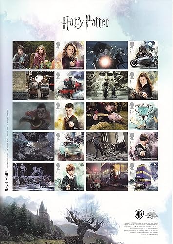 Royal Mail Collector - Sello de hoja hecho para Harry Potter