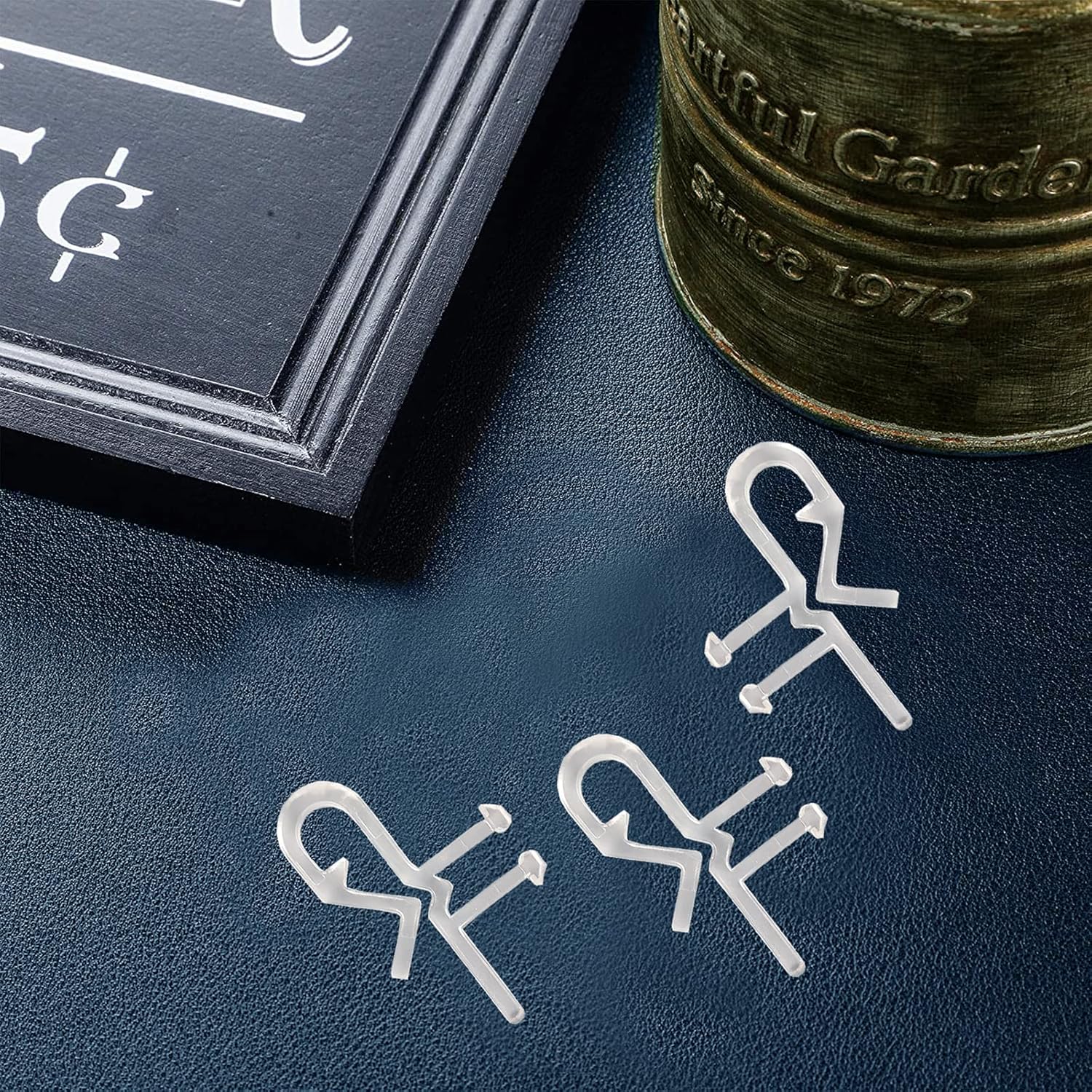 1.5inch Valance Clips for Window Blinds,200pcs Hidden Valance Clips for 2/2.5inch Horizontal Blind Valance