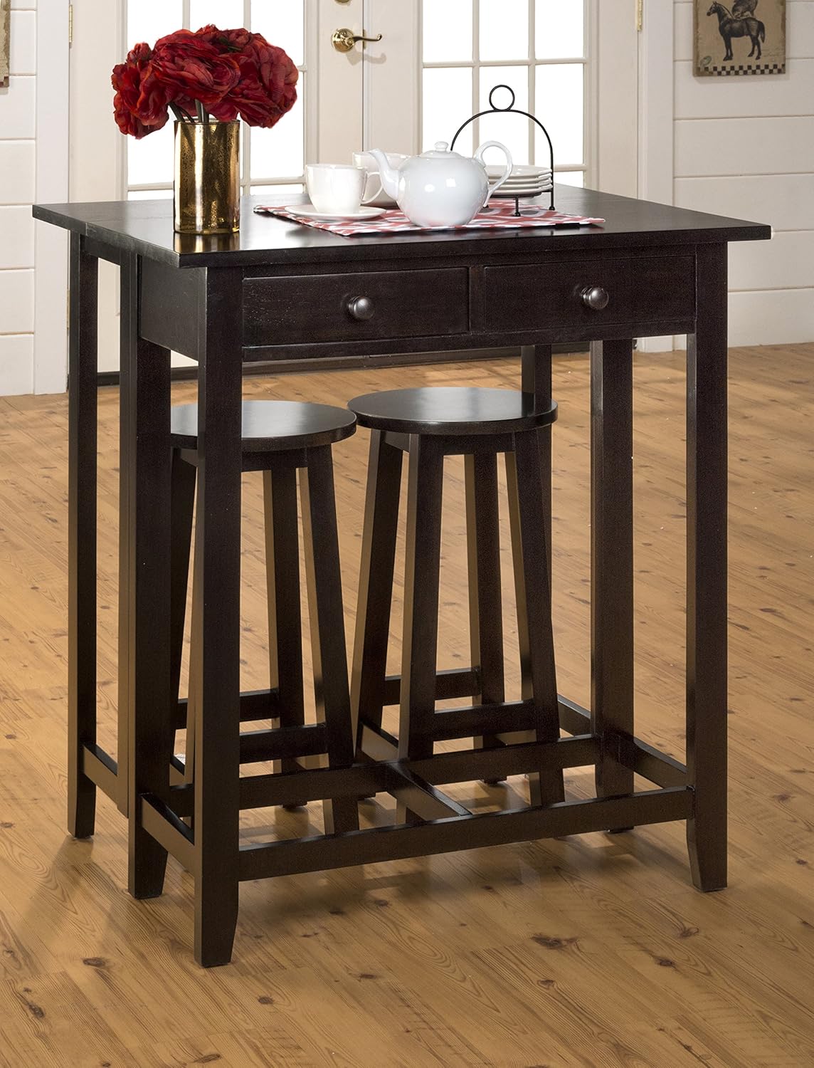 Jofran 8520 Roasted Java Breakfast Table & Stools Amazon.ca Home