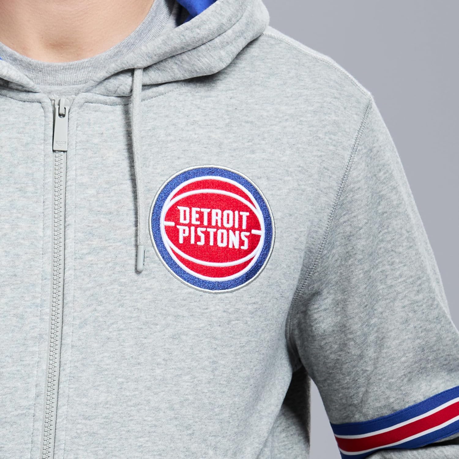 GAME 7 NBA Officially Licensed Men's Long Sleeve Zip Up Hooded Fleece Sweatshirt - Image 6