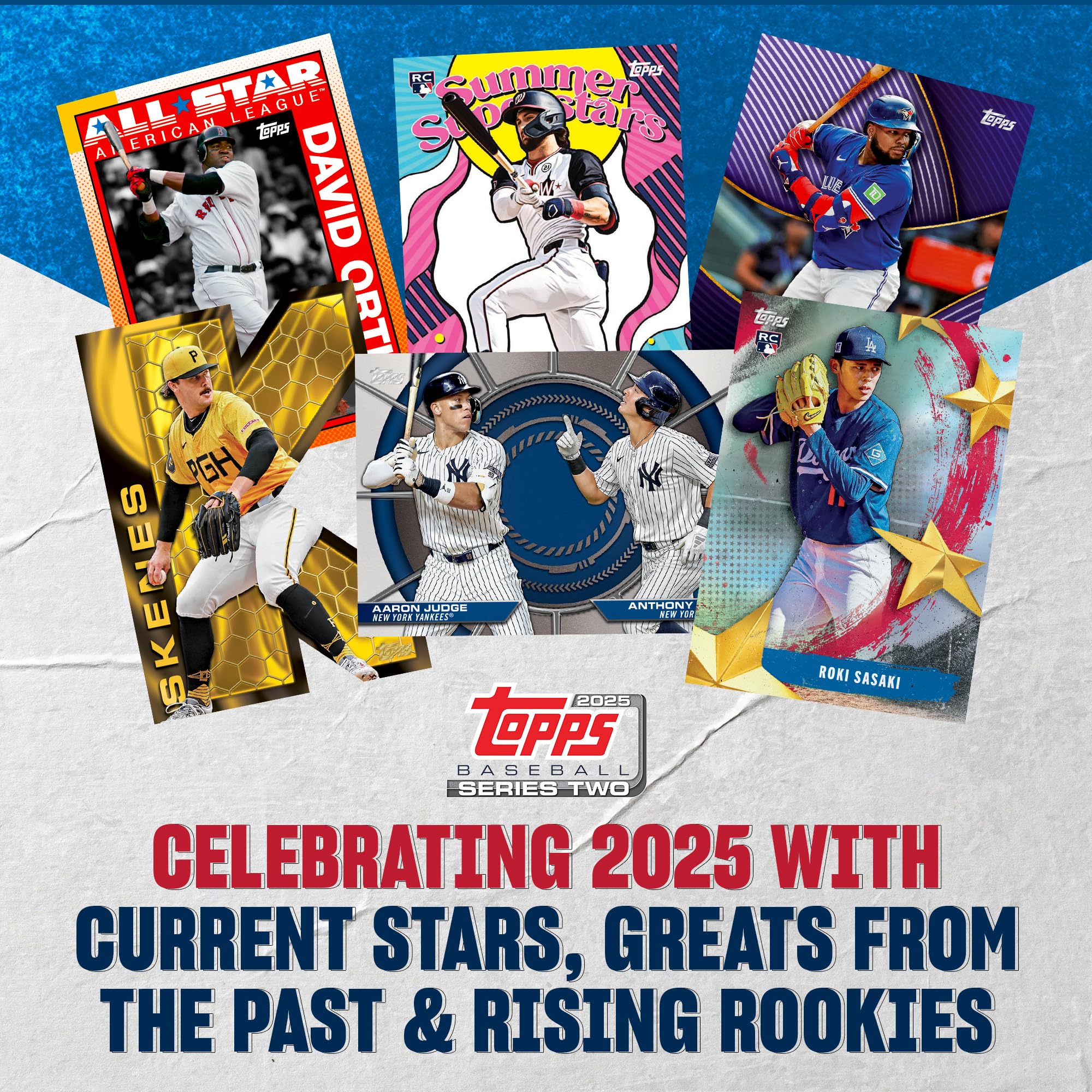 2025 Topps Baseball Series 2 Caja de Valor Sellado de fábrica