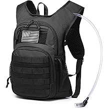 wotony Hydration Backpack with Water Bladder for Hiking Tactical Hydration Pack for Men Women Molle Water Backpack for Hiking