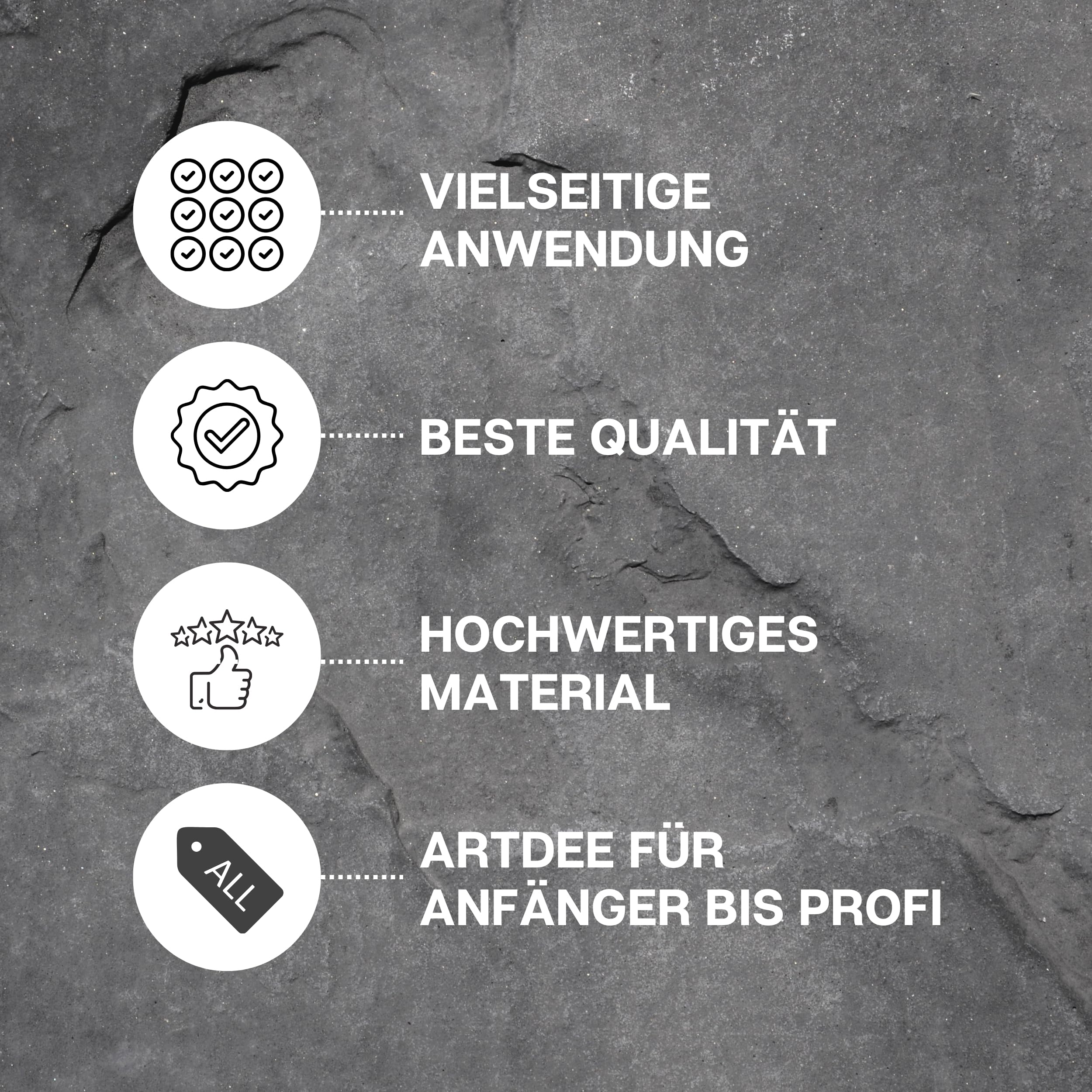 Speckstein 2kg Set mit (Schleifpapier und 4 Specksteinraspeln) – Werkzeug zum Schnitzen und Feilen von Speckstein – perfekt für Anfänger und Profis – Speckstein Schmuck kreieren