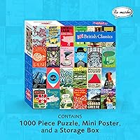 Vista 2 de Re-marks British Classics - Rompecabezas literario de 1000 piezas para todas las edades