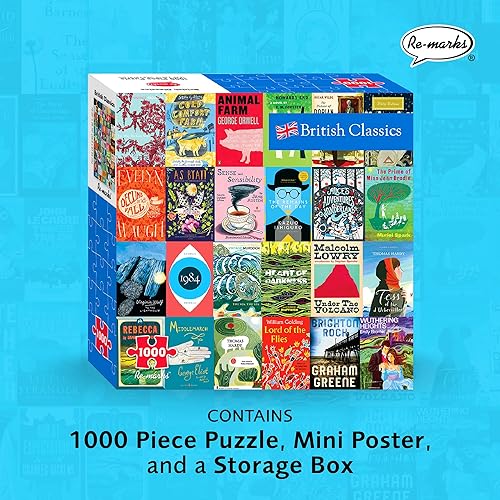 Miniatura 2 de Re-marks British Classics - Rompecabezas literario de 1000 piezas para todas las edades