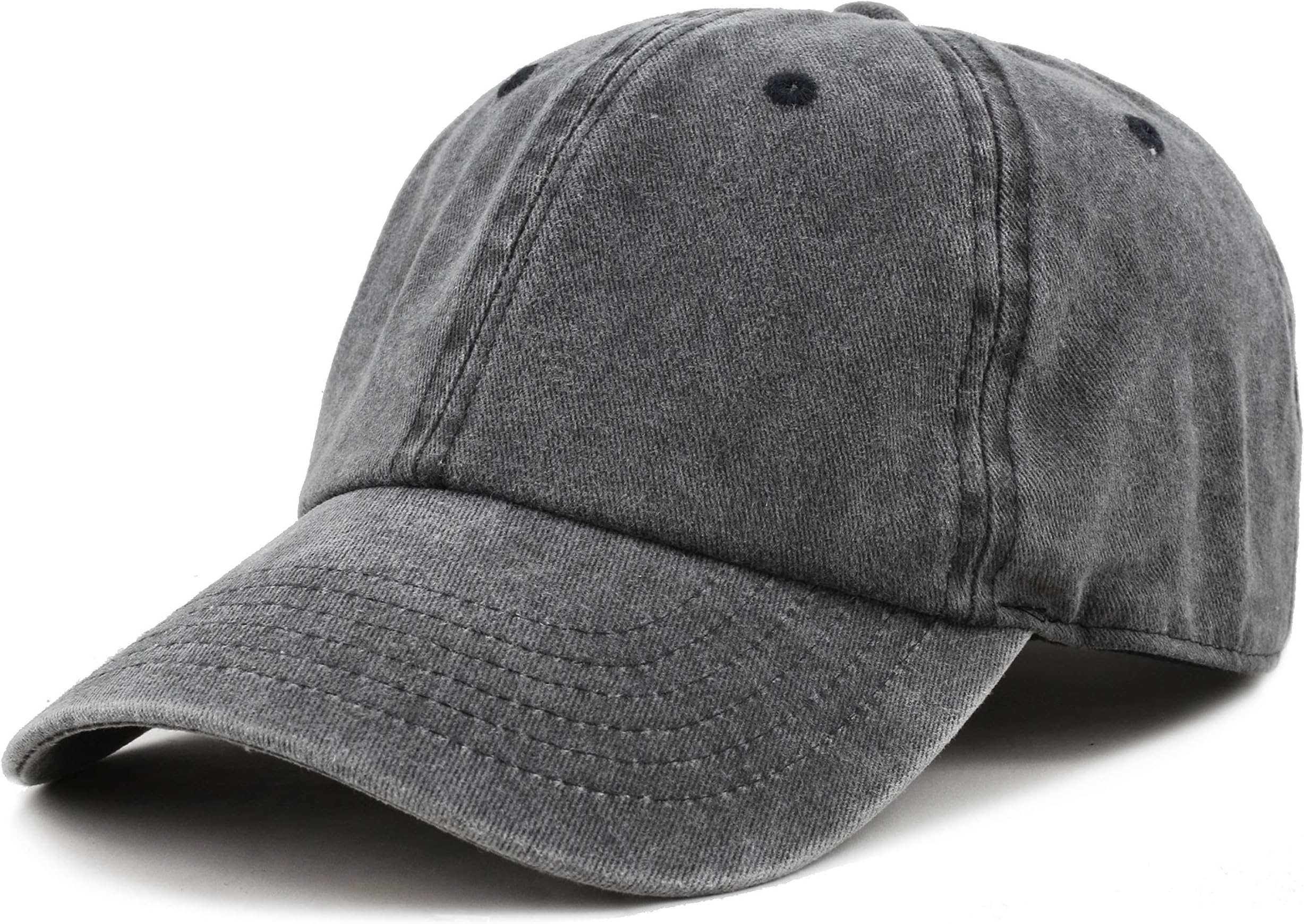 100% Cotton Pigment Dyed Low Profile Dad Hat Six Panel Cap