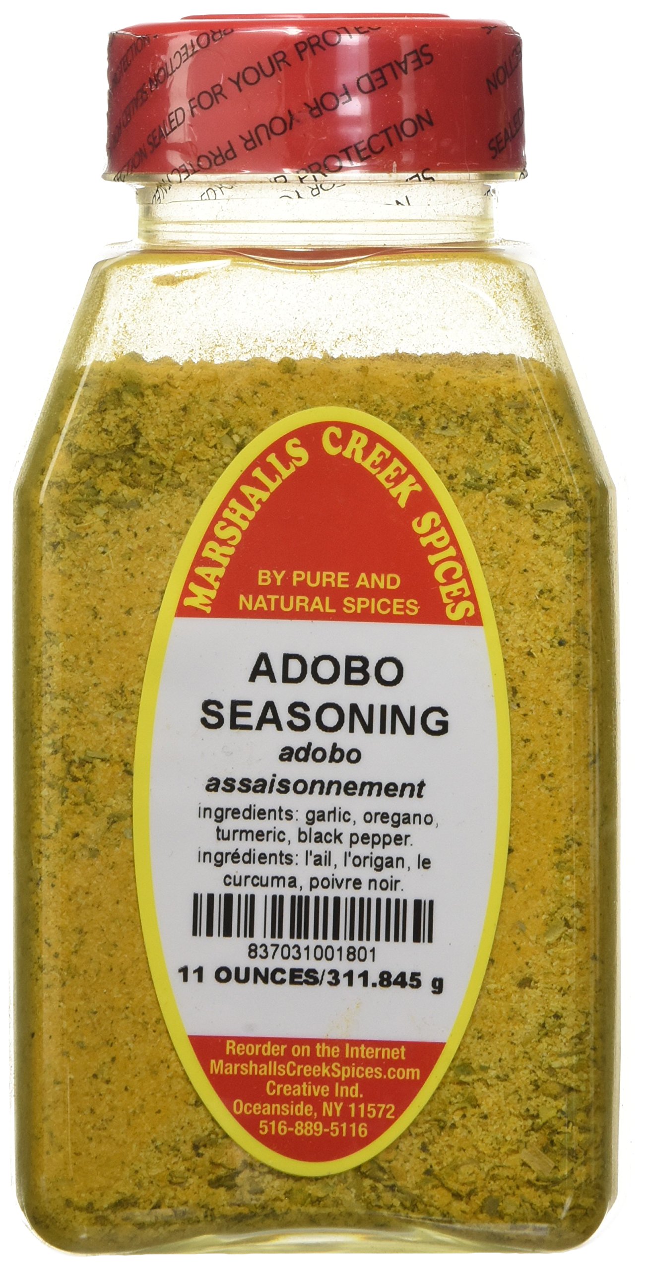 Marshalls Creek Spices No Salt Seasoning, Adobo, 11 Ounce