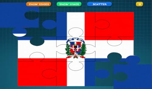 I Love Dominican republic Jigsaw Puzzle – vue 2