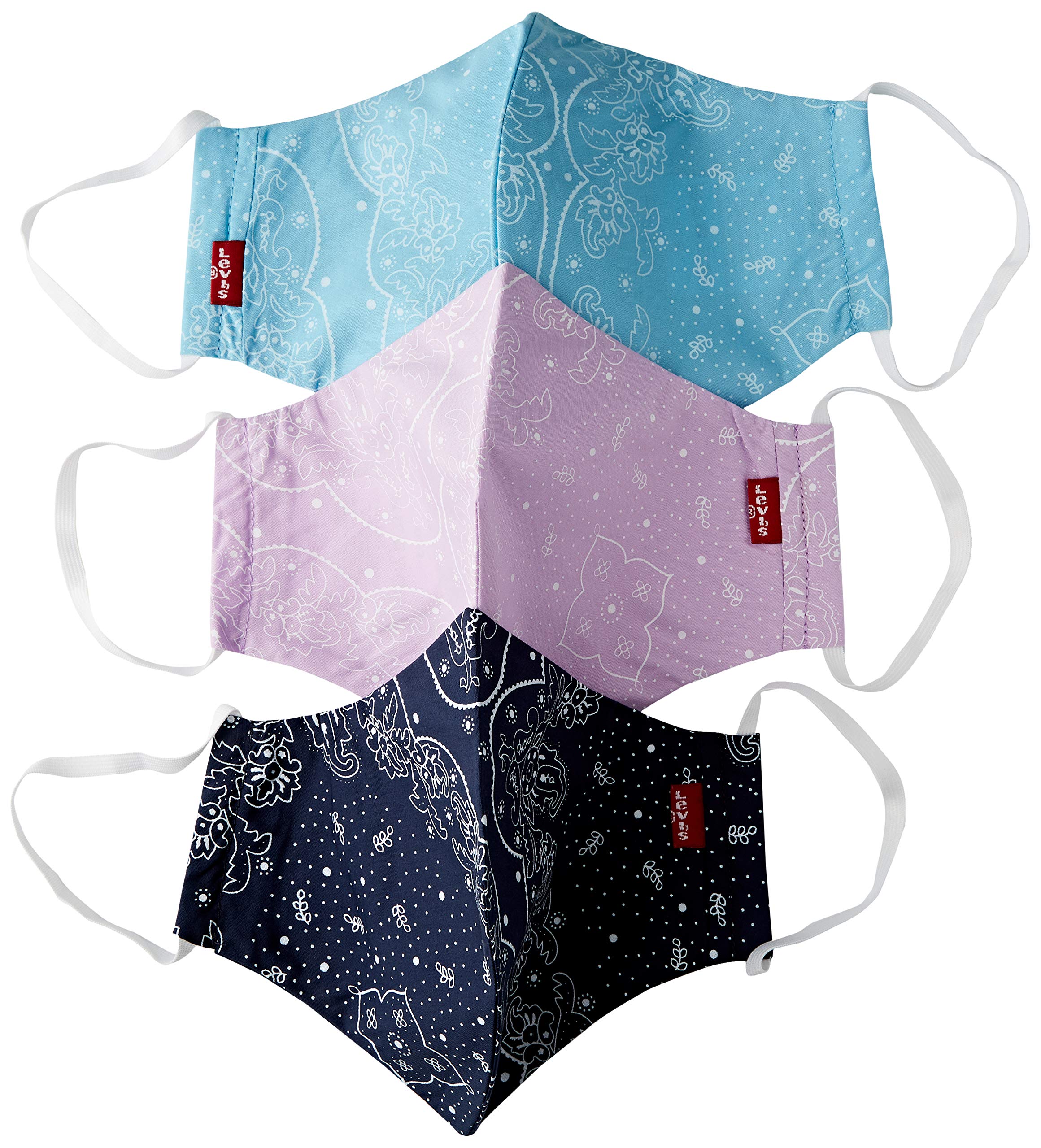 Levi's Unisex's Reusable Bandana Face Covering Mask (Pack of 3)