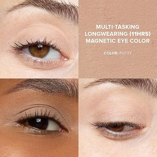 Vista 101 de Nudestix Magnetic Matte Eye Color – 3-in-1 Long-Wear Cream Eyeshadow Pencil, Eyeliner & Primer Waterproof, Budge-Proof Matte Finish Vegan &