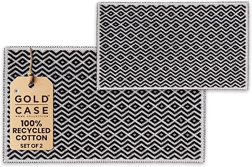 Miniatura 207 de Gold CASE - Juego de 4 toallas de mano turcas para baño, toallas de baño 100% algodón, toalla pequeña de cocina Helen para spa, cara, té y paño