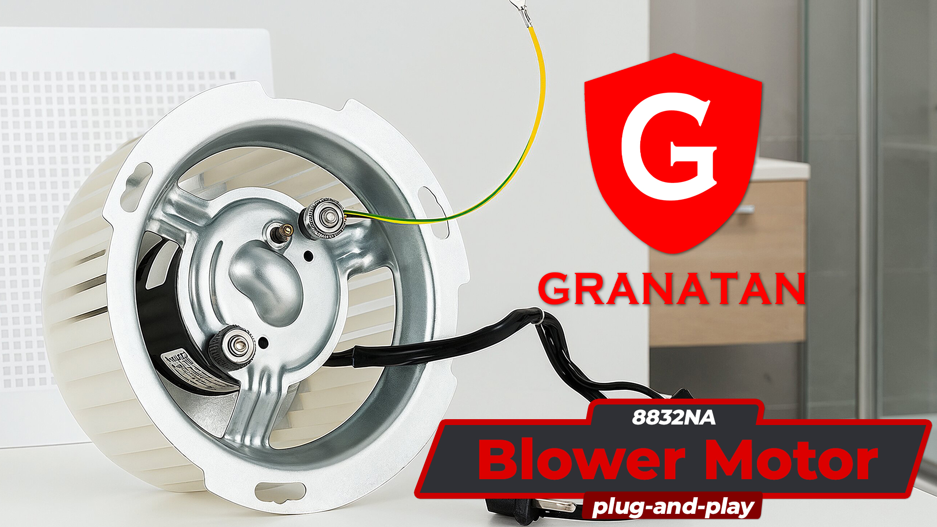 Upgraded 8832NA Bathroom Fan Blower Motor Compatible with Nutone