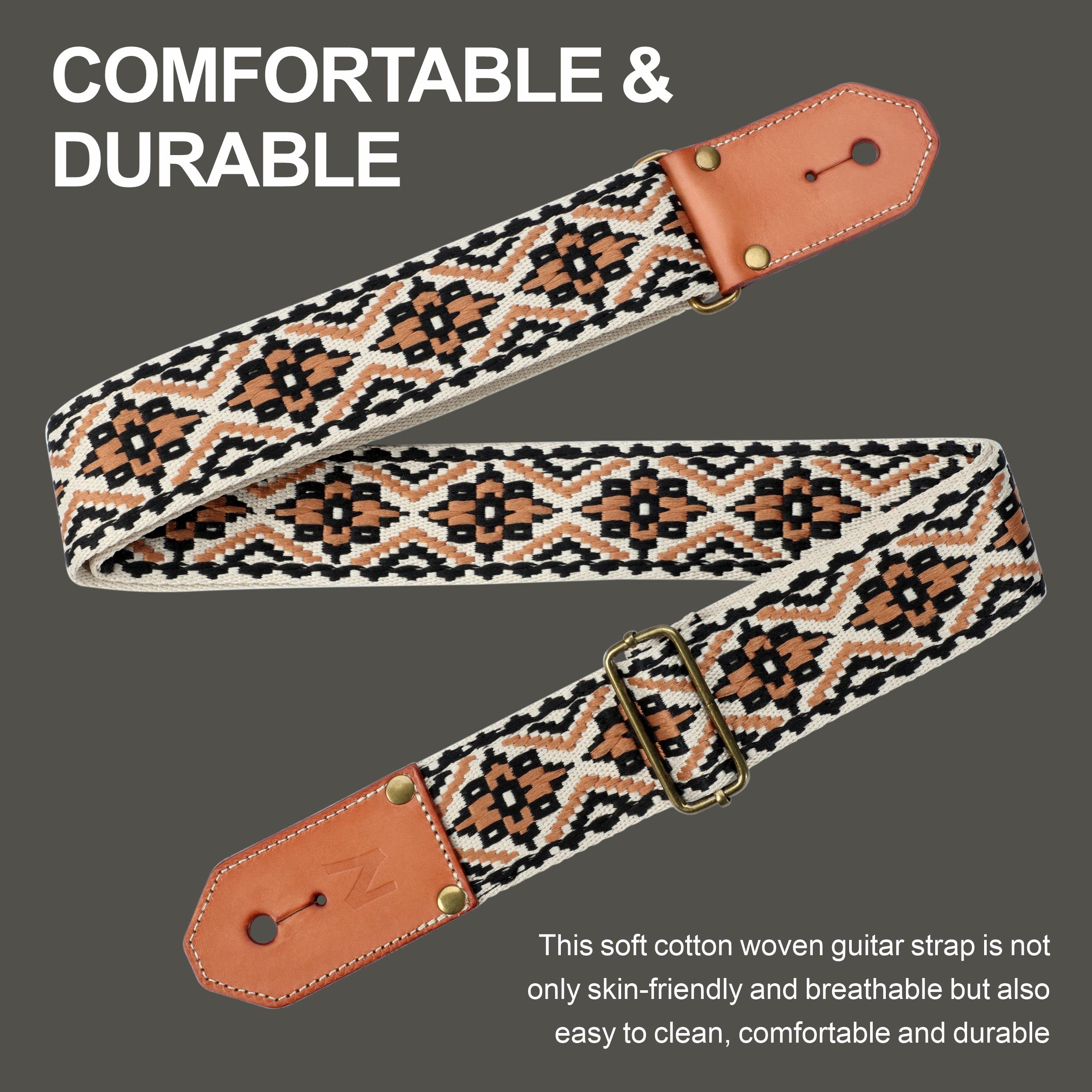 Nefelibata Cool Woven Guitar Strap - Image 2