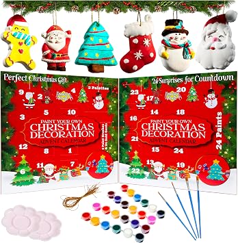 KreativeKraft Advent Calendar 2026, DIY Christmas Decorations