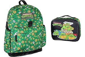 Nickelodeon TMNT 2 Pc Lunch Box Backpack Set