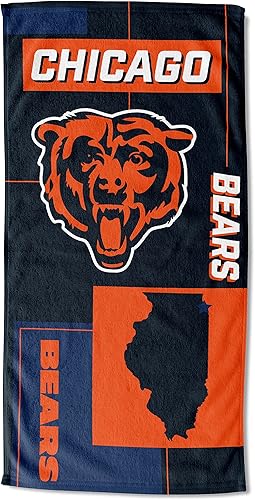 Vista 67 de NORTHWEST NFL State Line - Toalla de playa, 30 x 60, Green Bay Packers