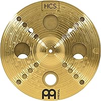 Vista 12 de Meinl Cymbals Paquete de platillos Smack Stack de 5 piezas con agujeros 20,3 cm, 25,4 cm, 30,5 cm, 35,6 cm, 40,6 cm — Acabado tradicional HCS