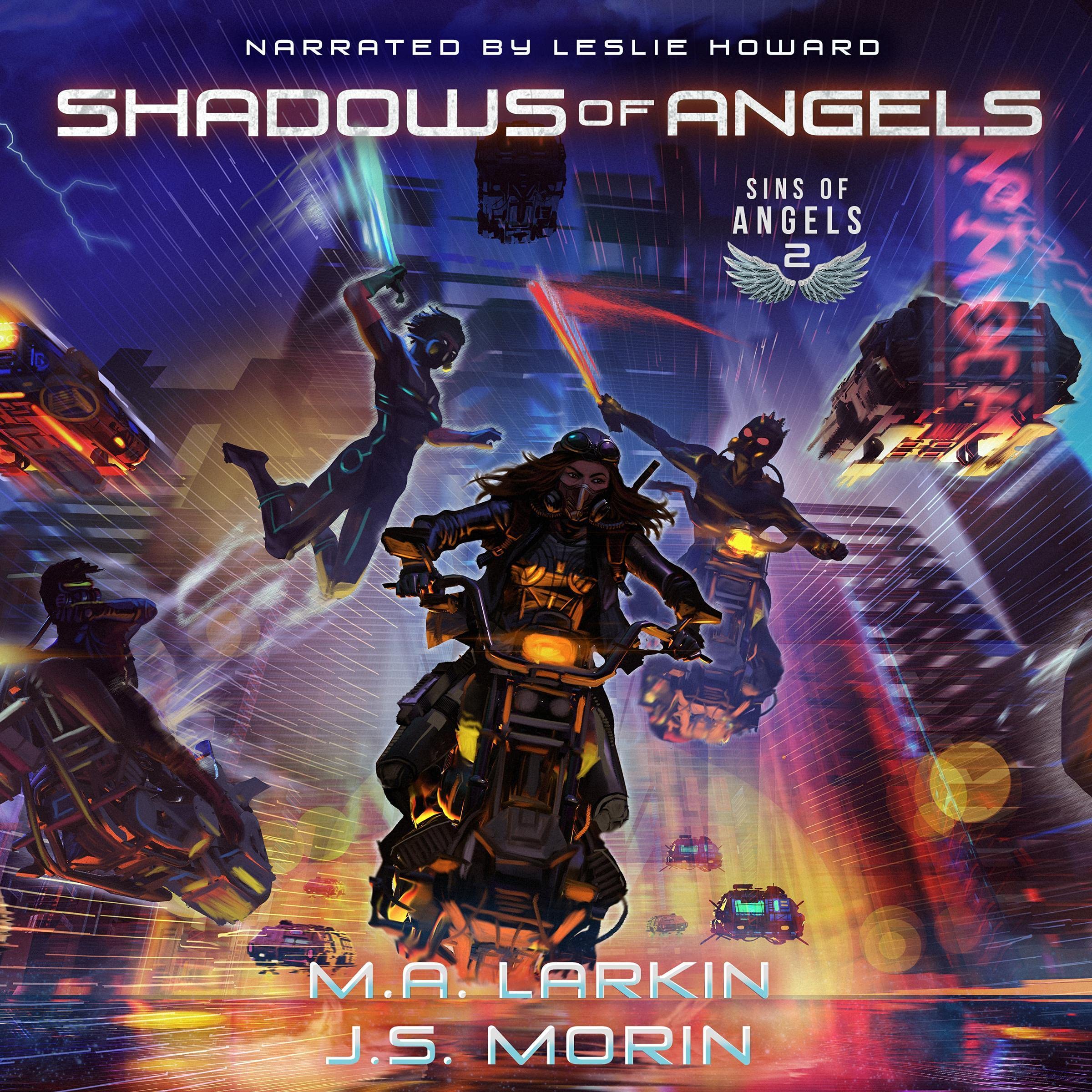 Cover art for Shadows of Angels