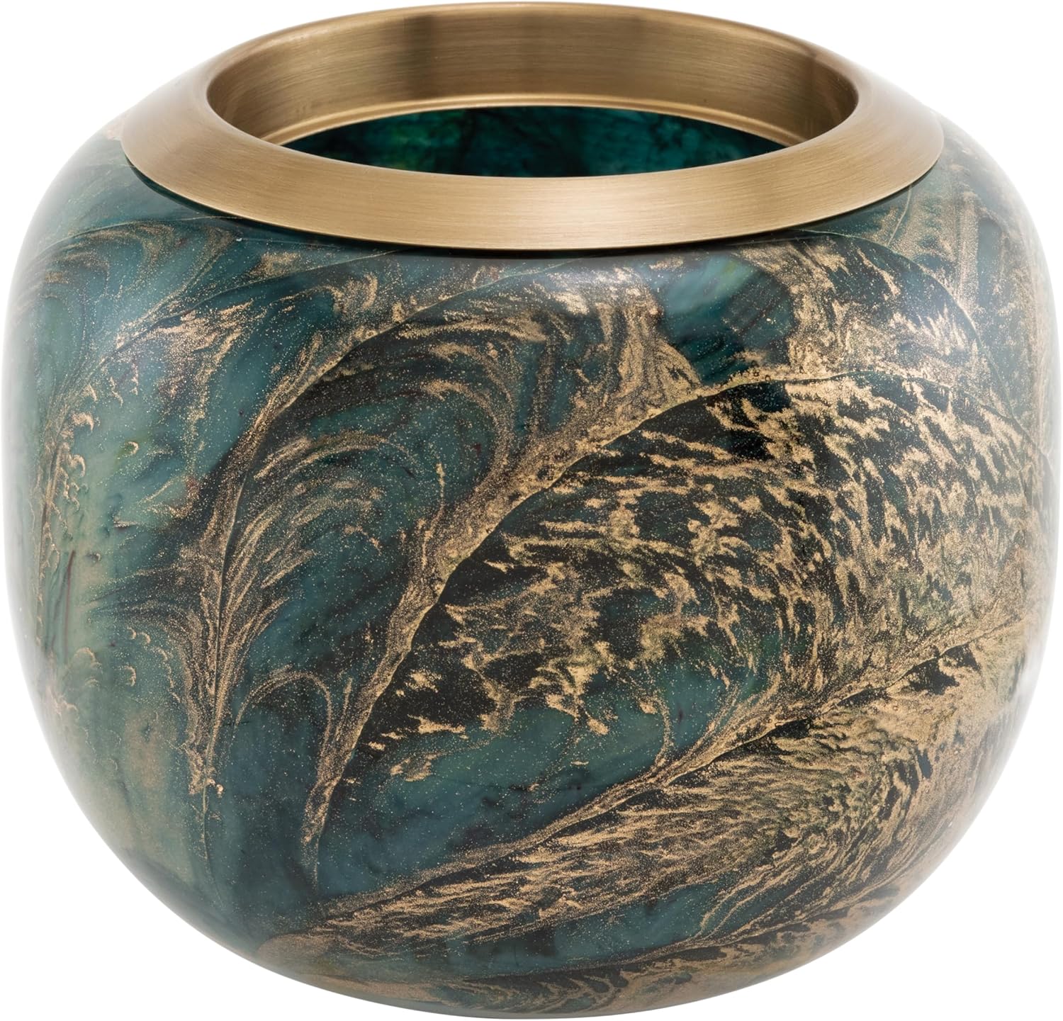 Northern Lights Candles - Esque Luminary w/Gift Box - Hunter Green - 63103