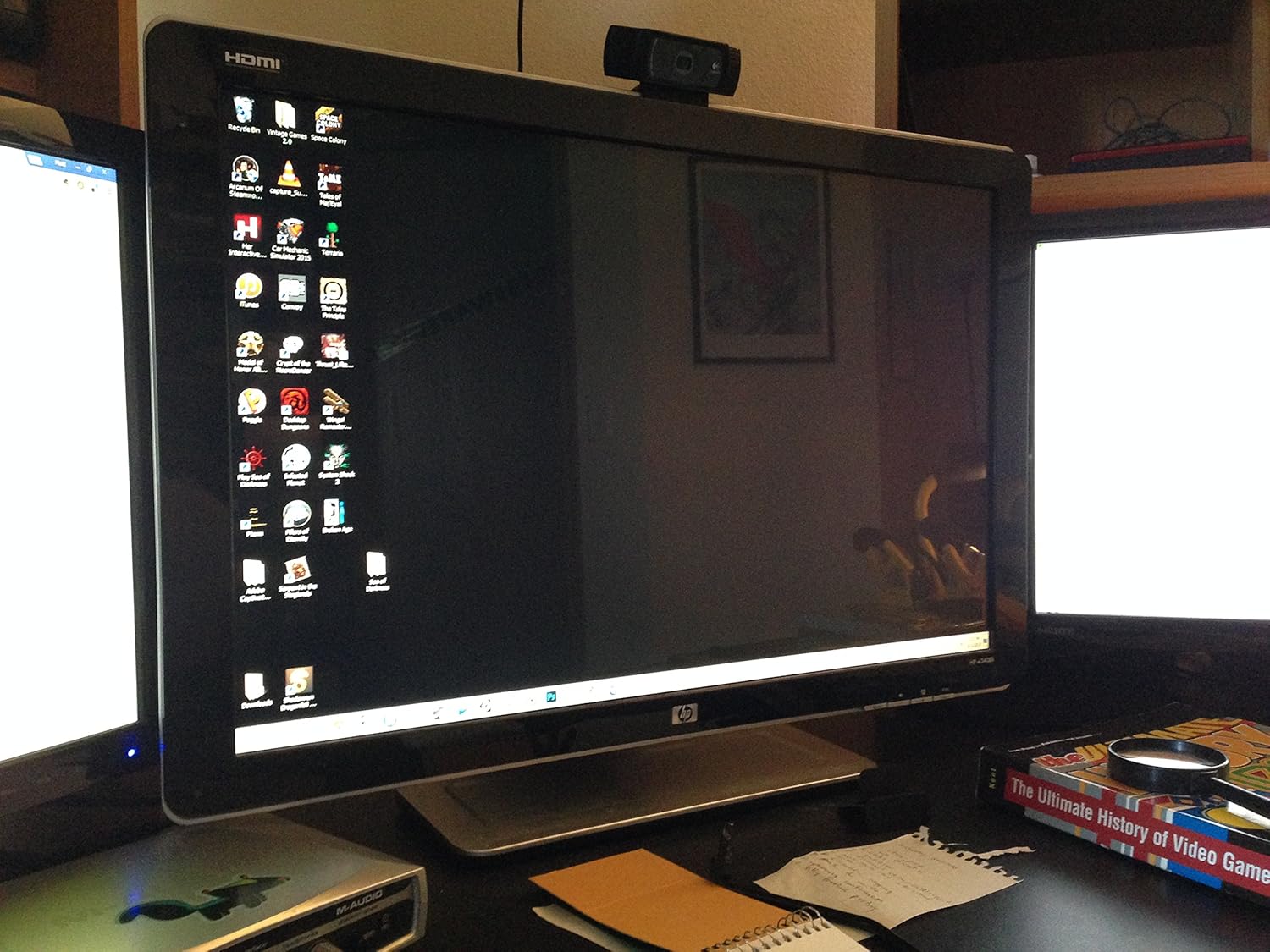 HP W2408H Monitor LCD de 24 pulgadas con visualización ancha Amazon