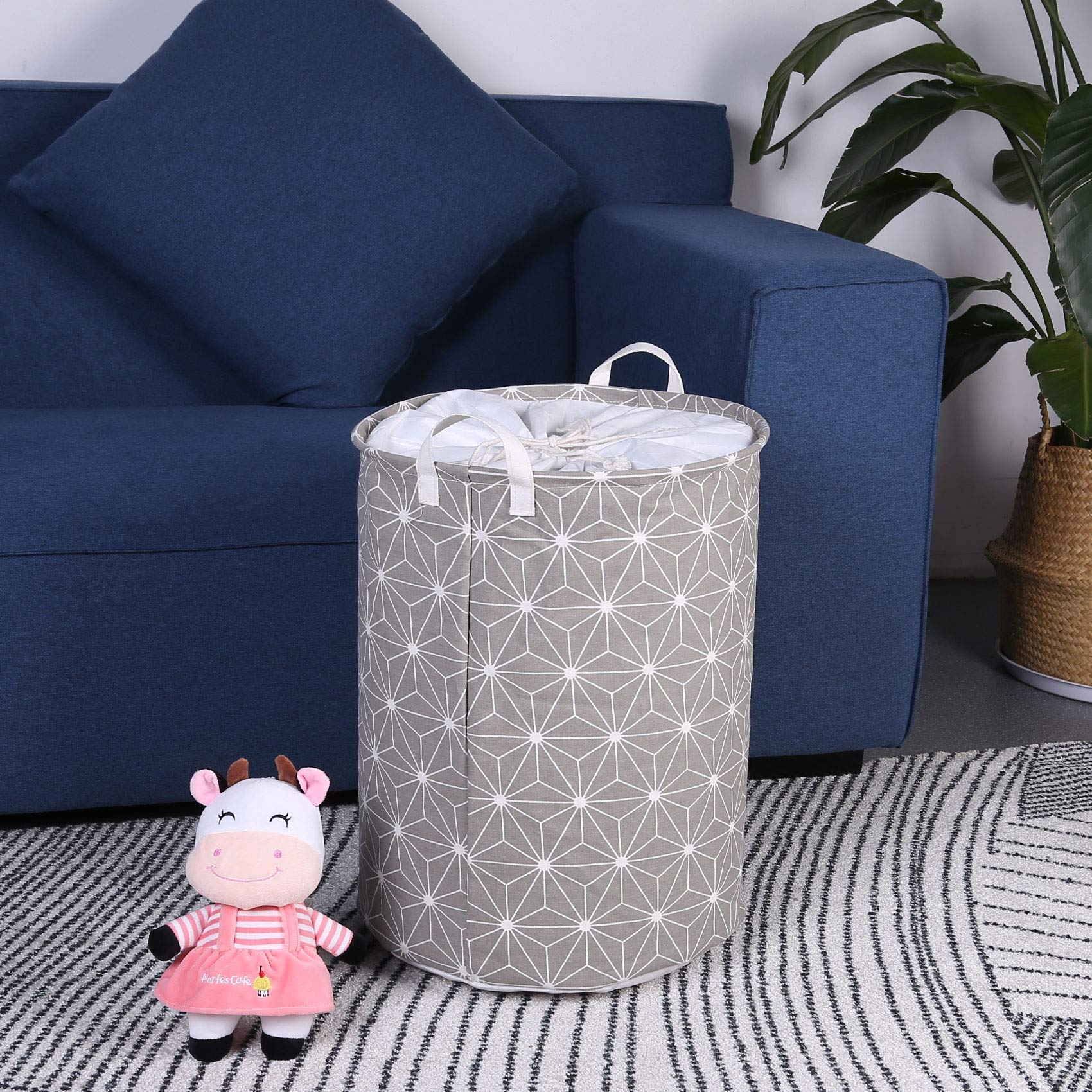 Relaxdays wasmand driehoek, 60 liter, opvouwbaar, ruimtebesparend Relaxdays wasmand driehoek, 60 liter, opvouwbaar, ruimtebesparend