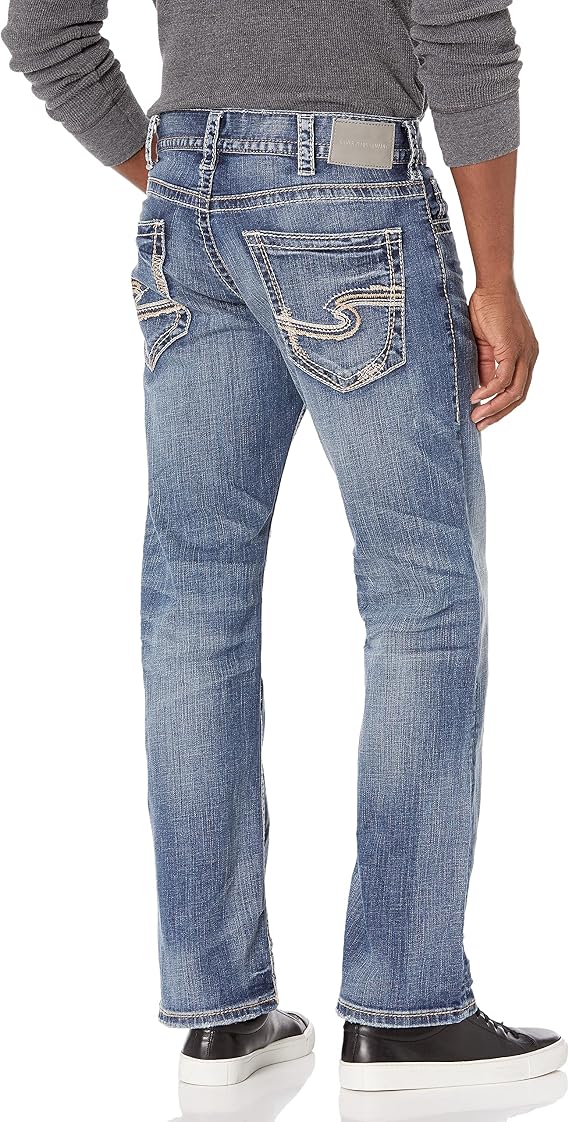 Zac Relaxed Fit Stretch Jeans 42x30 