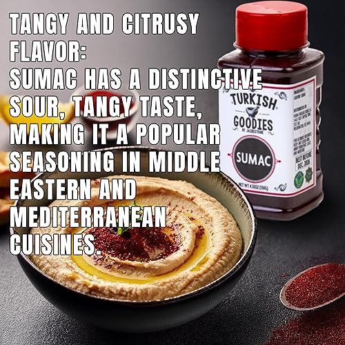 Miniatura 4 de Juego de especias Sumac and Zaatar - Paquete de condimentos de Oriente Medio  Auténtico Zahatar (1.8 onzas) y zumaque premium (4.6 onzas)  Mezcla de