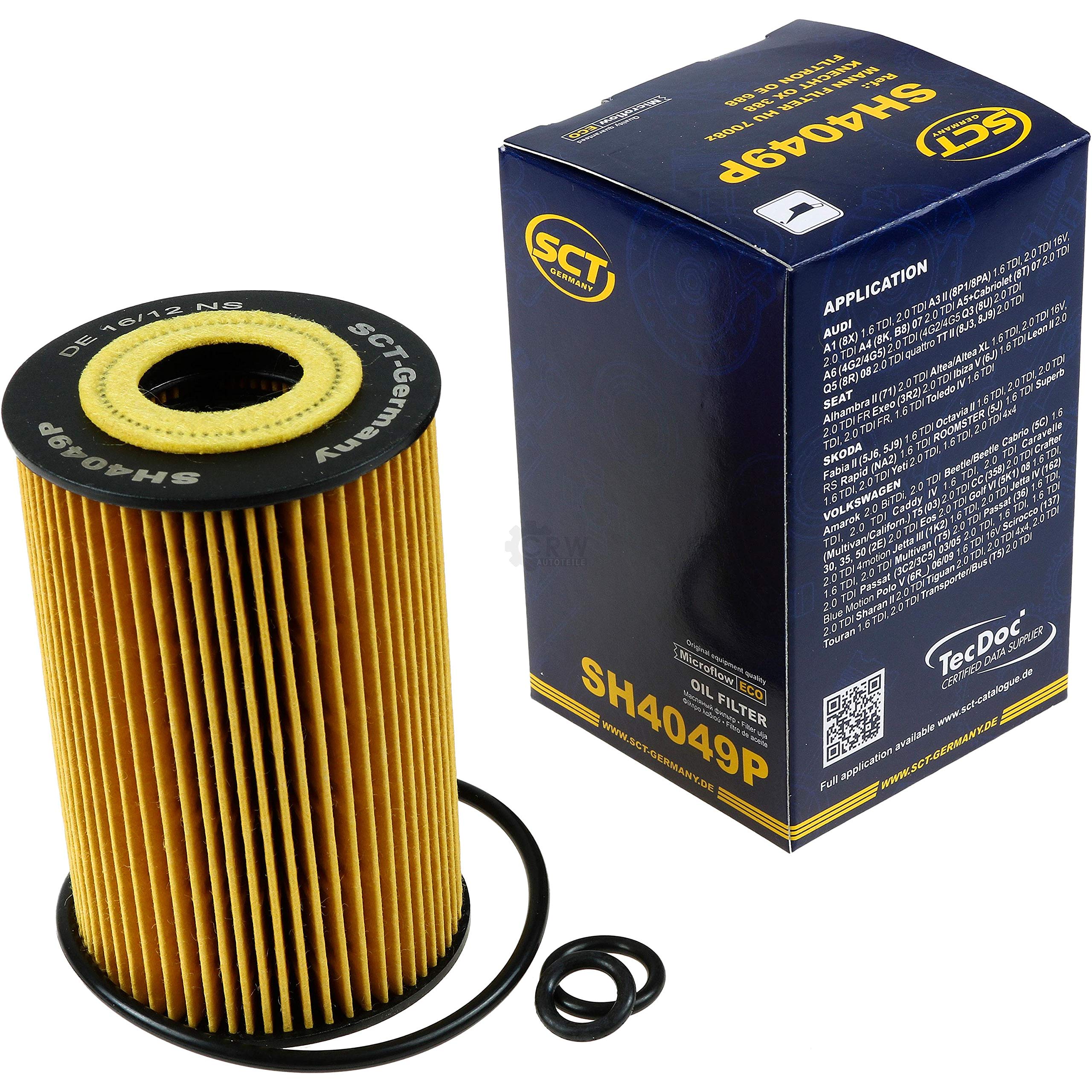 Paquete de inspección Kit de mantenimiento con 5 litros de aceite de motor 0W-30 LongLife 3 FE, filtro de aceite, filtro de aire, filtro de cabina, tornillo de drenaje de aceite